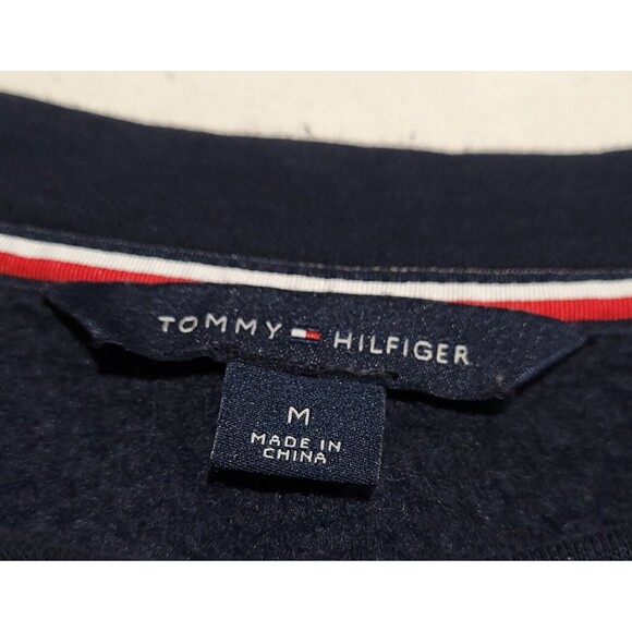 Vintage Tommy Hilfiger Athletics Crewneck Sweatshirt Logo Men’s Medium EUC - Picture 8 of 11